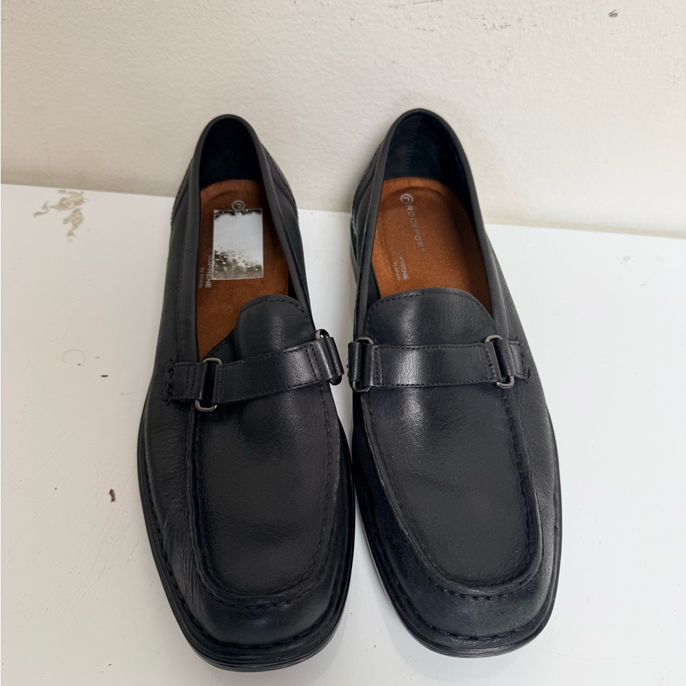 Rockport MEN'S SUTTON DRESS SLIP-ON PENNY LOAFERS US 10